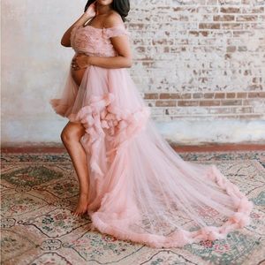 Dusty Rose Maternity Dress S-M